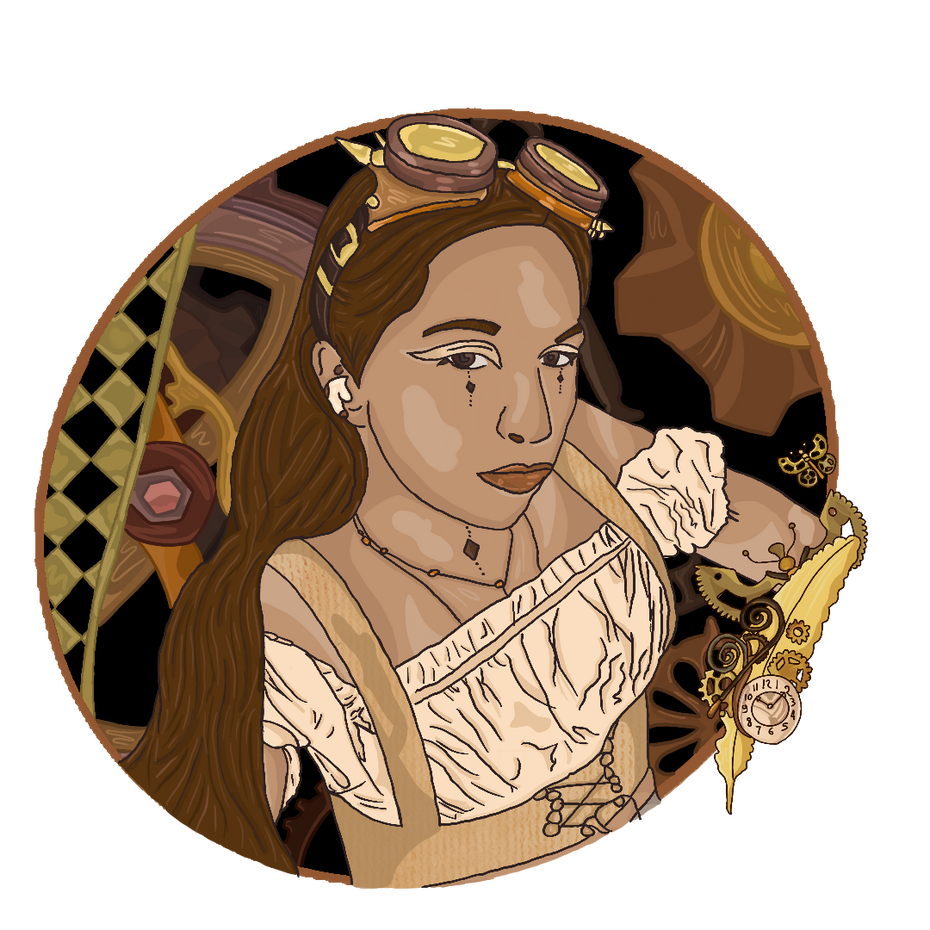 Steampunk Style Me (Made by me)